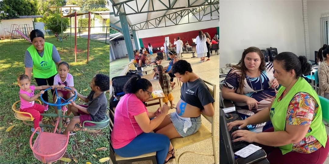 Ações com crianças e famílias nas Casas Lares Humberto de Campos